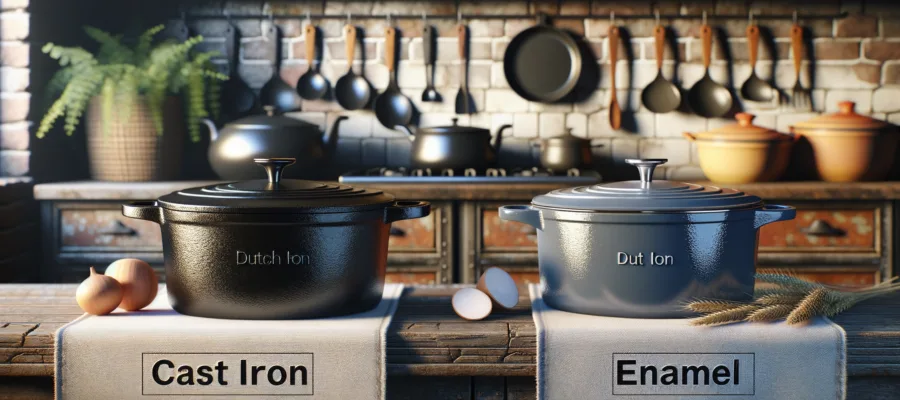Dutch Oven aus Gusseisen oder Emaille: Welches Material ist das richtige fuer dich?