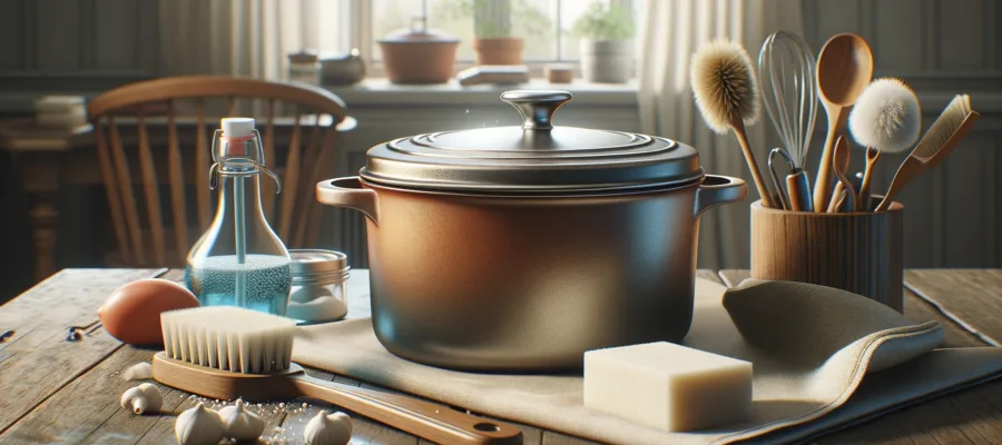 So reinigst und pflegst du deinen Dutch Oven richtig fuer eine lange Lebensdauer