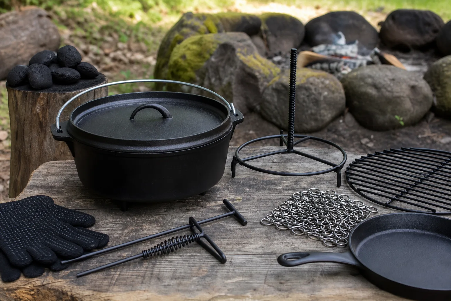 Ausruestung fuer Dutch Oven Outdoor Events: Was Sie wirklich brauchen