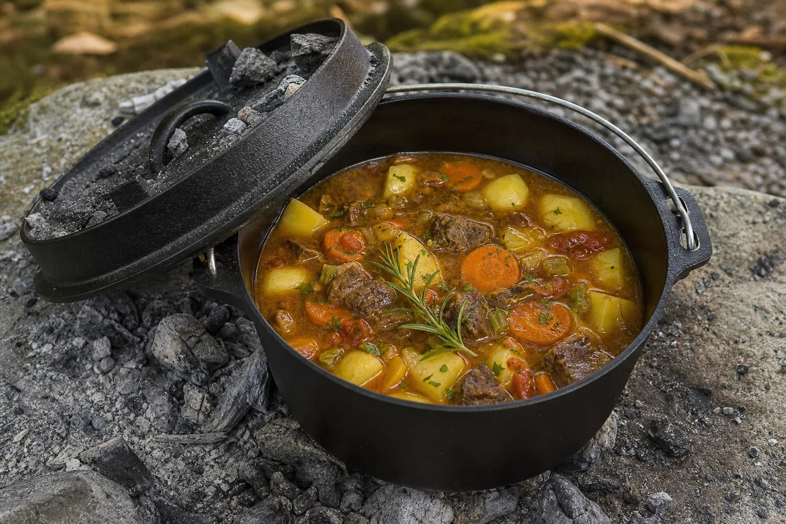 Dutch Oven Eintoepfe & Suppen: herzhafte One-Pot-Rezepte