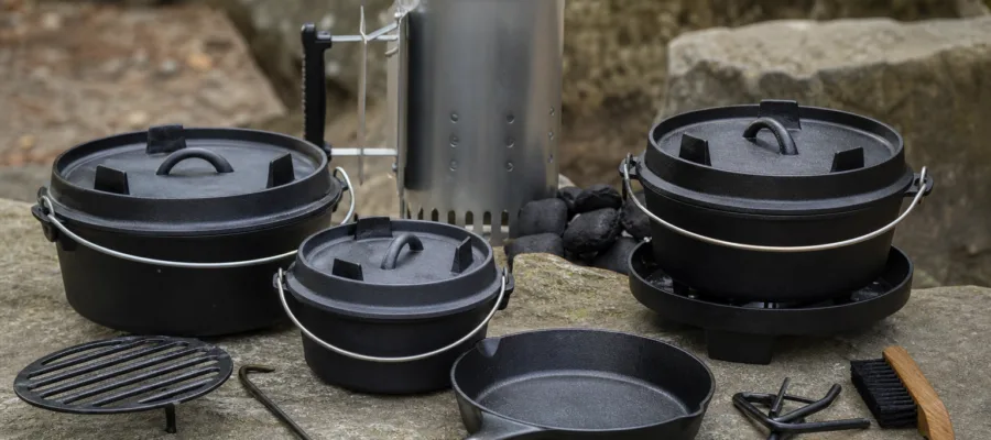 Dutch Oven Outdoor Kochen: Ausruestung, Techniken und praktische Tipps