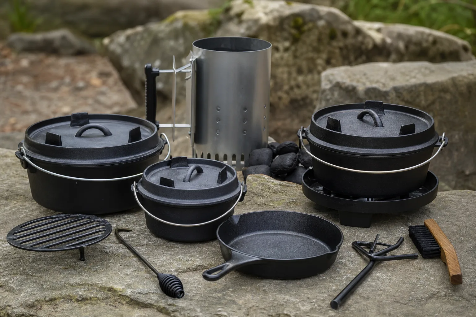 Dutch Oven Outdoor Kochen: Ausruestung, Techniken und praktische Tipps
