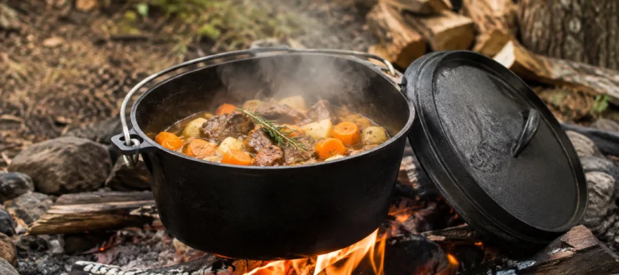 Dutch Oven Lagerfeuerkochen: Tipps und Techniken fuer das perfekte Outdoor-Essen